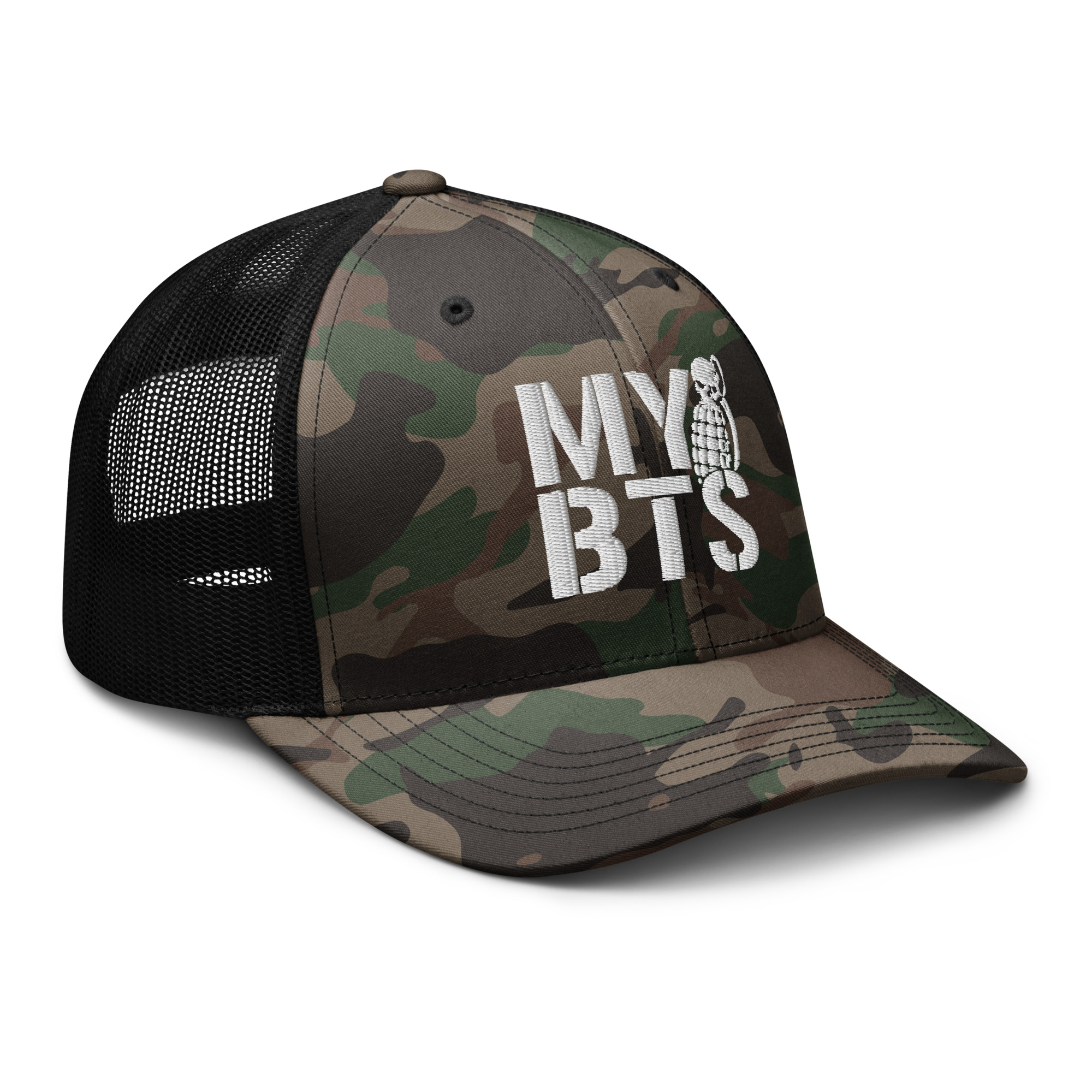 My-Baits Camo Trucker Cap 3 My-Baits Camo Trucker Cap – Bild 2