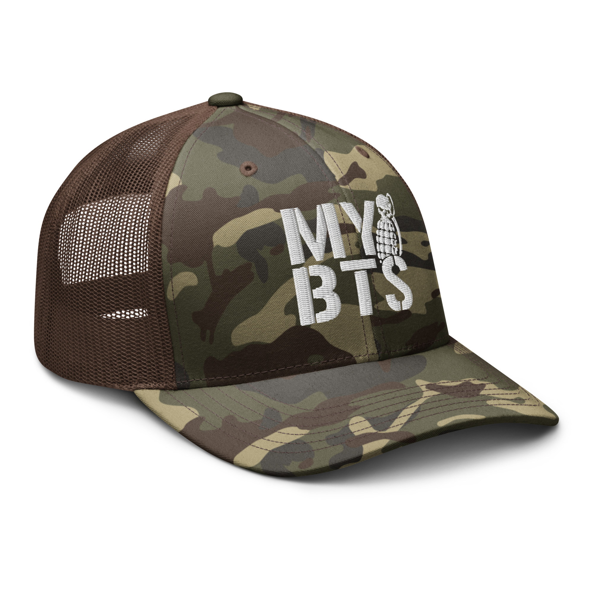 My-Baits Camo Trucker Cap 5 My-Baits Camo Trucker Cap – Bild 4