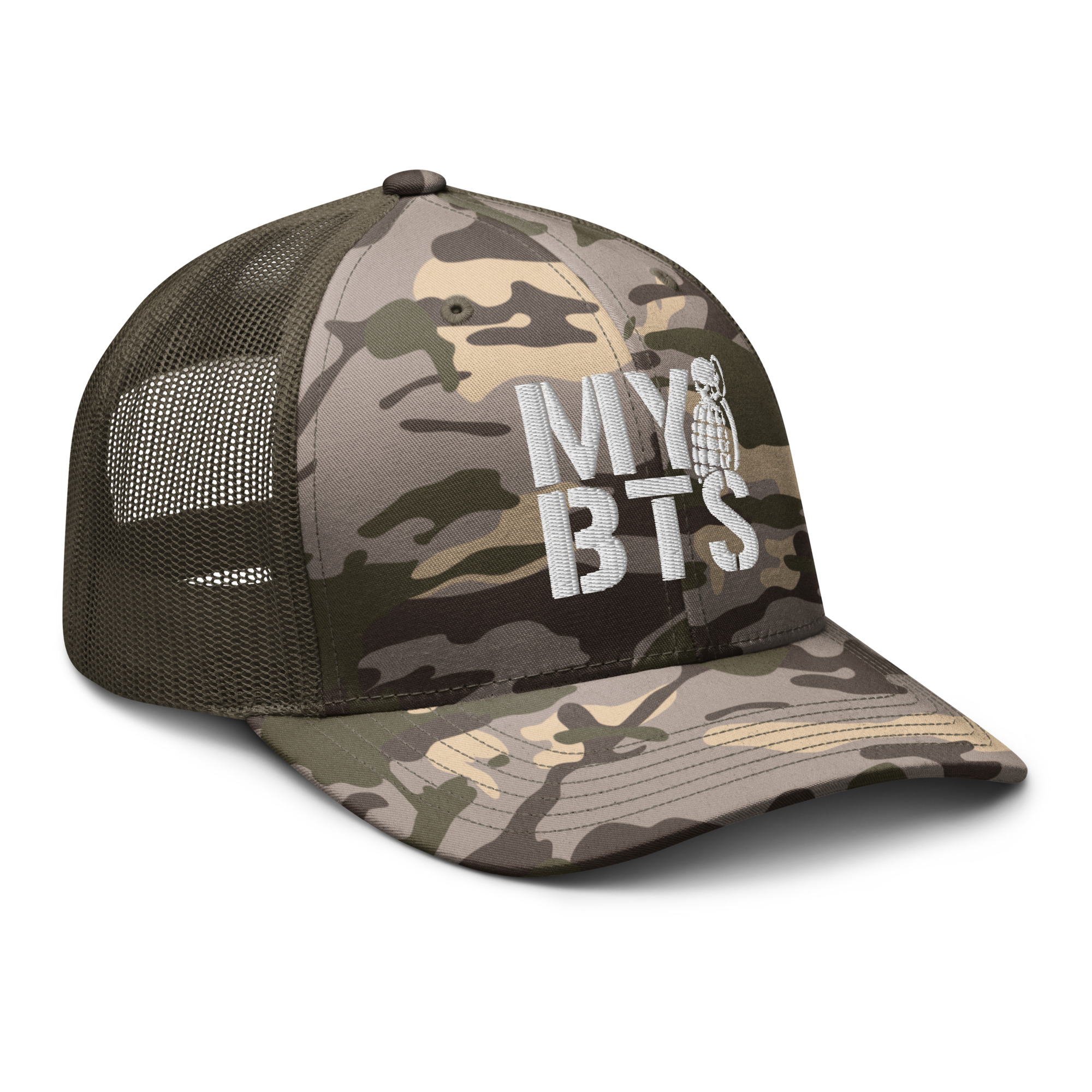 My-Baits Camo Trucker Cap 7 My-Baits Camo Trucker Cap – Bild 6